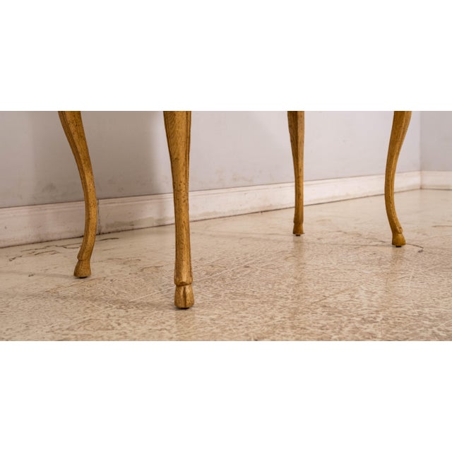 1970s Baker Louis XV Country French Oak Server Lowboy For Sale - Image 11 of 18