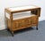 Unique Furniture Solid Oak Southwestern Mediterranean 64" Drop Leaf Server Buffet 5562 - American Fiesta Finish For Sale - Image 4 of 16