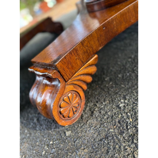 Henredon 18th Century Inspired Neoclassical Double Pedestal Dining Table With 2 Leaves For Sale - Image 12 of 12