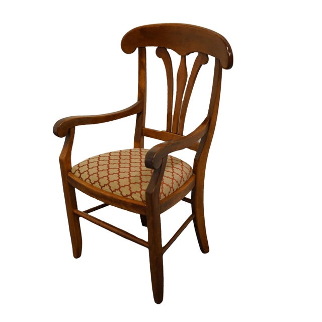 Nichols & Stone Gardener Ma Hard Rock Maple Country French Arm Chair