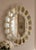 Glass Vintage Venetian Oval Shaped Mirror, 1960 For Sale - Image 7 of 12