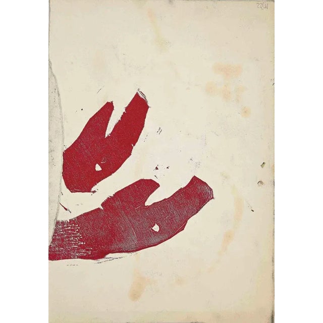 Dangerous Sleep is an original Tempera and Watercolour realized by Mino Maccari in mid-20th century. Good condition on a...