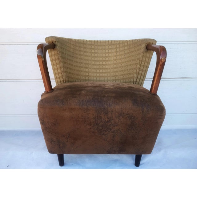 Art Deco Modernist Armchair, 1930s-1950s For Sale - Image 6 of 18