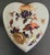Beautiful CoalPort Fine Bone China Heart Shaped Case w/Lid Hand-Painted Gilt Scenery w/Bird. Mark on Bottom: Made in...