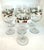 Libbey Glass Co. 1960s Libby Winter Village Wine/Water Goblet Set of 7 For Sale - Image 4 of 4