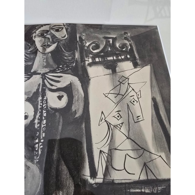 A vintage original signed on the back lithograph from the mid century modern era ( guaranteed over 65 years old ) in the...