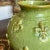 Traditional 1990s Italian Hand-Painted Green Ceramic Vase For Sale - Image 3 of 8