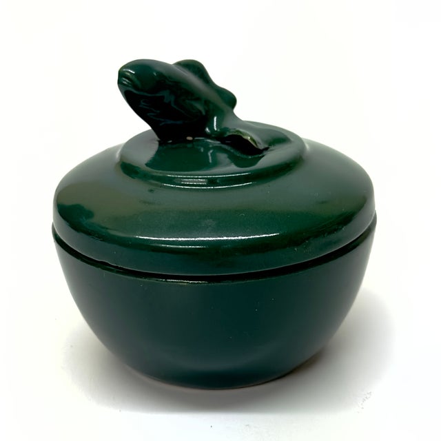 Shades of the Forest Vintage Pottery Curation - Group of 5 For Sale - Image 10 of 15