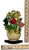 Hard to Find 1930s Hubley MFG Co. Tulips & Hyacinths Flower Basket Cast Iron Doorstop in Pristine Cond. For Sale - Image 18 of 18
