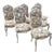 Vintage French Provincial Faux Bois Dining Chairs - Set of 6 For Sale