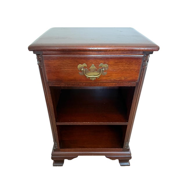 Late 1950s Kling Mahogany Bedroom Suite – 4-Piece Set (Bed, Dresser, Chest & Nightstand) For Sale - Image 9 of 14