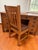 Craftsman Stickley Junior Executive Oak Desk and Cottage Chair With Leather Seat For Sale - Image 11 of 17