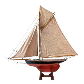 Gamages Gaff Rigged Cutter Pond Yacht For Sale