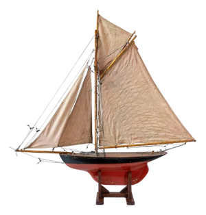 Gamages Gaff Rigged Cutter Pond Yacht