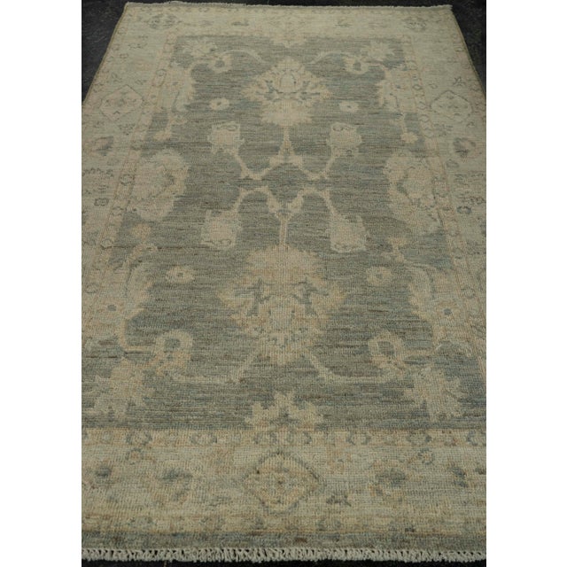 Oushak Rug 3'2" x 4'10" #21359 Explore a curated collection of hallway runners, wool rugs, and handmade masterpieces at ,...