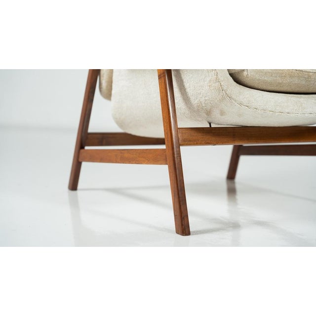 Model 849 Armchairs attributed to Gianfranco Frattini for Cassina, 1960s, Set of 2 For Sale - Image 12 of 18