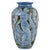 Art Deco Blue Ceramic Vase with Dancers by Georges Condé for Mougin Frères, 1930s For Sale - Image 4 of 9