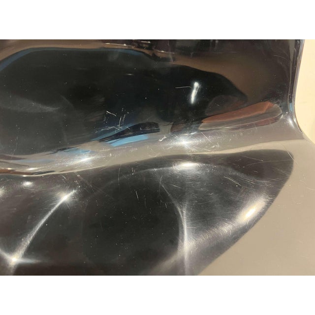 Panton Cantilever Chair in Black Pu by Verner Panton, Germany, 1971 For Sale - Image 10 of 18