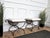 Italian Metal Iron Stools with Roll Arm, 1960s, Set of 2 For Sale - Image 4 of 9