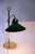 Metal Art Deco Hight Adjustable Condor Table Lamp with Original Glass Shade, 1920s For Sale - Image 7 of 16