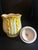 Mid-Century Modern Rare 1960s Lefton Cabbage Leaf Ceramic Canister in Excellent Condition For Sale - Image 3 of 8