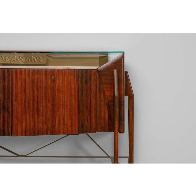 Bar Cabinet by Vittorio Dassi for La Permanente Mobili Cantù, Italy, 1950 For Sale - Image 4 of 18