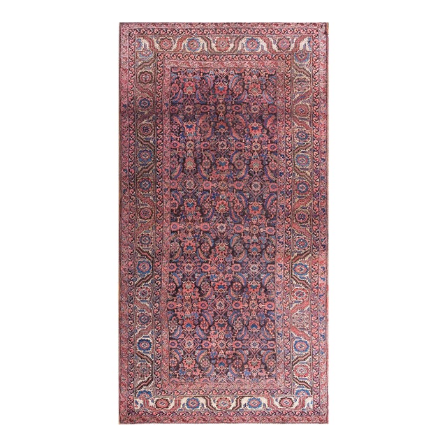 19th Century N.W. Persian Bakshaiesh Carpet ( 7'8" x 14'8" - 234 x 447 ) For Sale