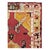 A vintage Turkish Oushak throw rug handmade during the mid-20th century. Measures: 2' 8" x 5' 2".