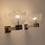 Wall Lamps in Satin Brass and Murano Glass from Barovier & Toso, 1950s, Set of 2 For Sale - Image 4 of 9
