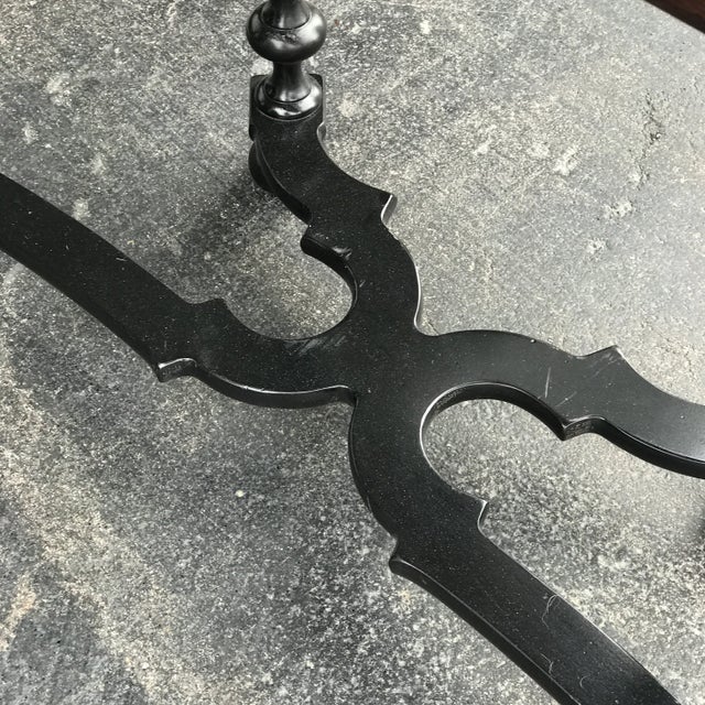 Henredon , Cindy, Scalloped Console Entry Table For Sale - Image 11 of 13