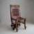 Wood Vintage Egyptian Revival Chair in the style of Tutankhamun's Tomb Chair, 1955 For Sale - Image 7 of 12