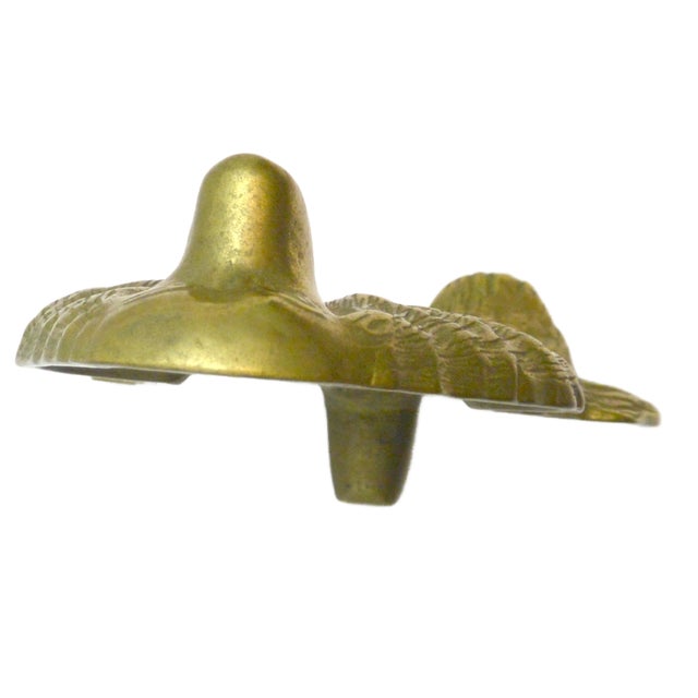 1940s Vintage Virginia Metalcrafters Solid Cast "Dream Boy" Cocker Spaniel Doorstop – Dated 1949 For Sale - Image 5 of 7