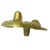 1940s Vintage Virginia Metalcrafters Solid Cast "Dream Boy" Cocker Spaniel Doorstop – Dated 1949 For Sale - Image 5 of 7