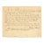 1837 Berks County, Pennsylvania Hand-Penned Auction Broadside – A "Dry" Estate Sale! For Sale