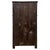 Wood Antique English Narrow Carved Oak Court Cabinet, 1900s For Sale - Image 7 of 11
