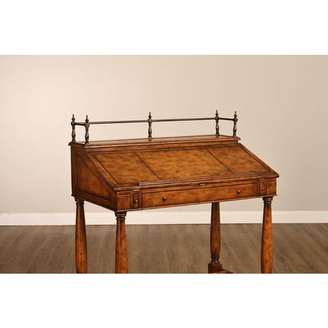 Thomasville Ernest Hemingway Collection Drop Front Writing Desk For Sale - Image 9 of 18