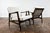 Mid-Century Modern Vintage Armchairs from Swarzędzkie Fabryki Mebli, 1960s, Set of 2 For Sale - Image 3 of 17
