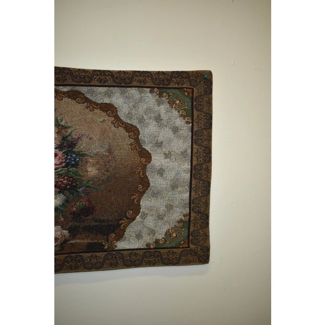 Transitional Vintage Mohawk Home Floral Tapestry Keiths Antiques Ltd Keiths Antiques Ltd For Sale - Image 3 of 12