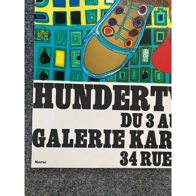 Friedensreich Hundertwasser 1967 Friedensreich Hundertwasser Exhibition Print by Mourlot For Sale - Image 4 of 8