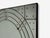 Early 21st Century Art Deco Style, Antique Glass, Painted Wood, Square Venetian Wall Mirror For Sale - Image 5 of 10