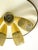 Mid-Century Modern Metal Bag Ceiling Lamp with Round White Reflector, 1950s For Sale - Image 11 of 18