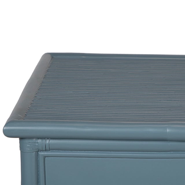 David Francis Aruba Sideboard - Regatta Blue For Sale - Image 4 of 10