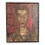 1950 Vintage Portrait of Chicago Artist Smoking For Sale
