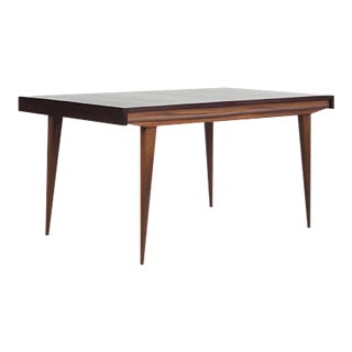 Extendable Mahogany Table by Maurice Pré, France, 1950s For Sale