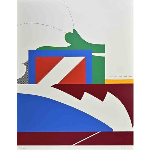 Winfred Gaul, Untitled, 1965, Silkscreen For Sale - Image 3 of 3