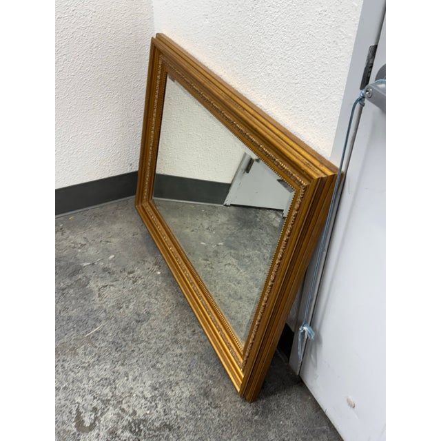 Design Plus Gallery presents a Custom Antique Gold Finish Mirror from Windsor Art & Mirror Company. This rectangular wall...