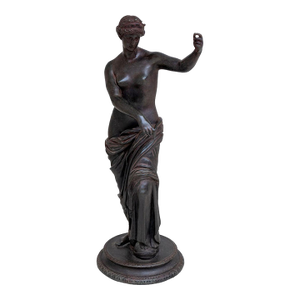 Italian Venus of Capua Patinated Bronze Sculpture