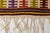 This is a vintage Turkish Oushak rug from the Mid 20th Century. The piece was hand-knotted.