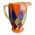 Clarice Cliff Original Bizarre Athens Jug – Blue, Orange & Green Geometric, Circa 1929 For Sale