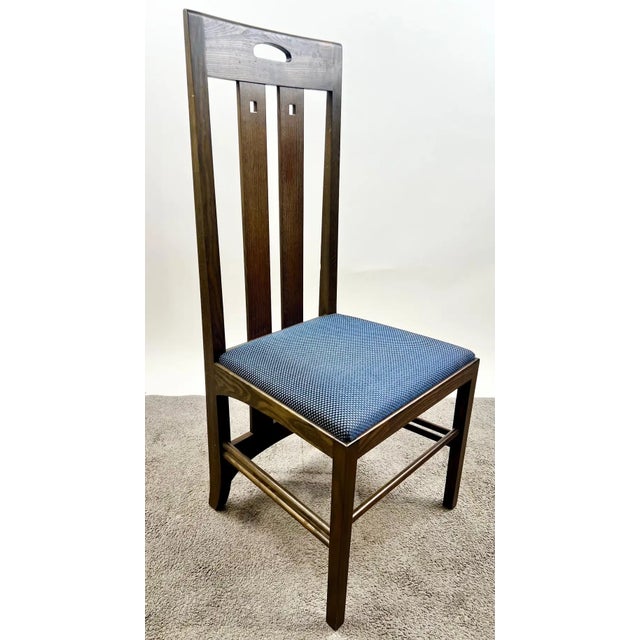 Charles Rennie Mackintosh Charles Rennie Mackintosh MCM Ingram Dining Chairs for Cassina, Set of 12 For Sale - Image 4 of 18